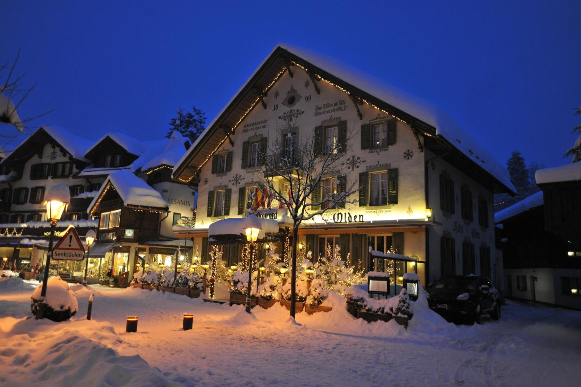 Hotel Olden Гштад Экстерьер фото